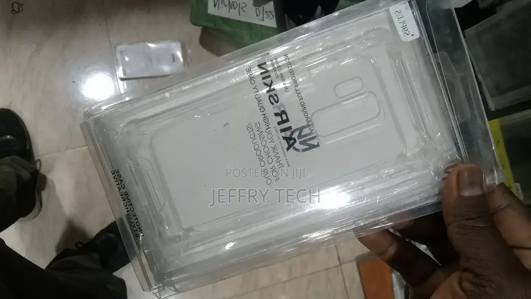 Samsung Galaxy S9 / S9 Plus Clear Case Bumper TPU Cover + Sc