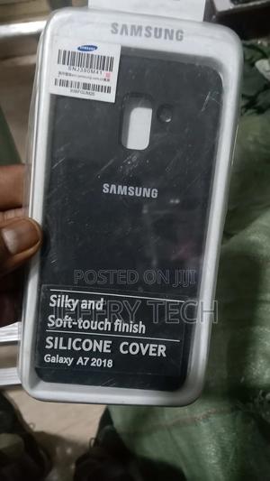 Case for Samsung Galaxy A7 2018 Case Original Liquid Silicon - main view