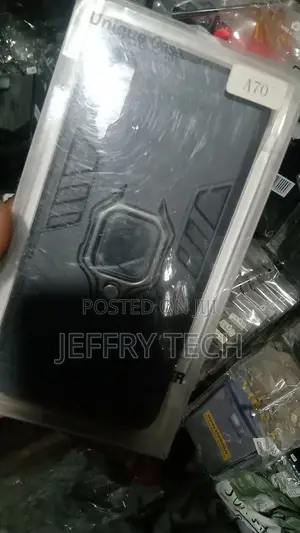 Samsung GALAXY A70 Hybrid Case With Ring Holder