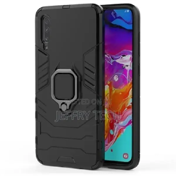 Samsung GALAXY A70 Hybrid Case With Ring Holder