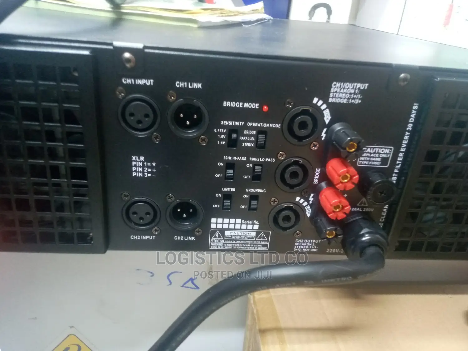 Crest Audio Ca18 Power Amplifer 7000watts Switch