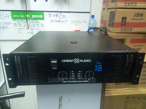 Crest Audio Ca18 Power Amplifer 7000watts Switch