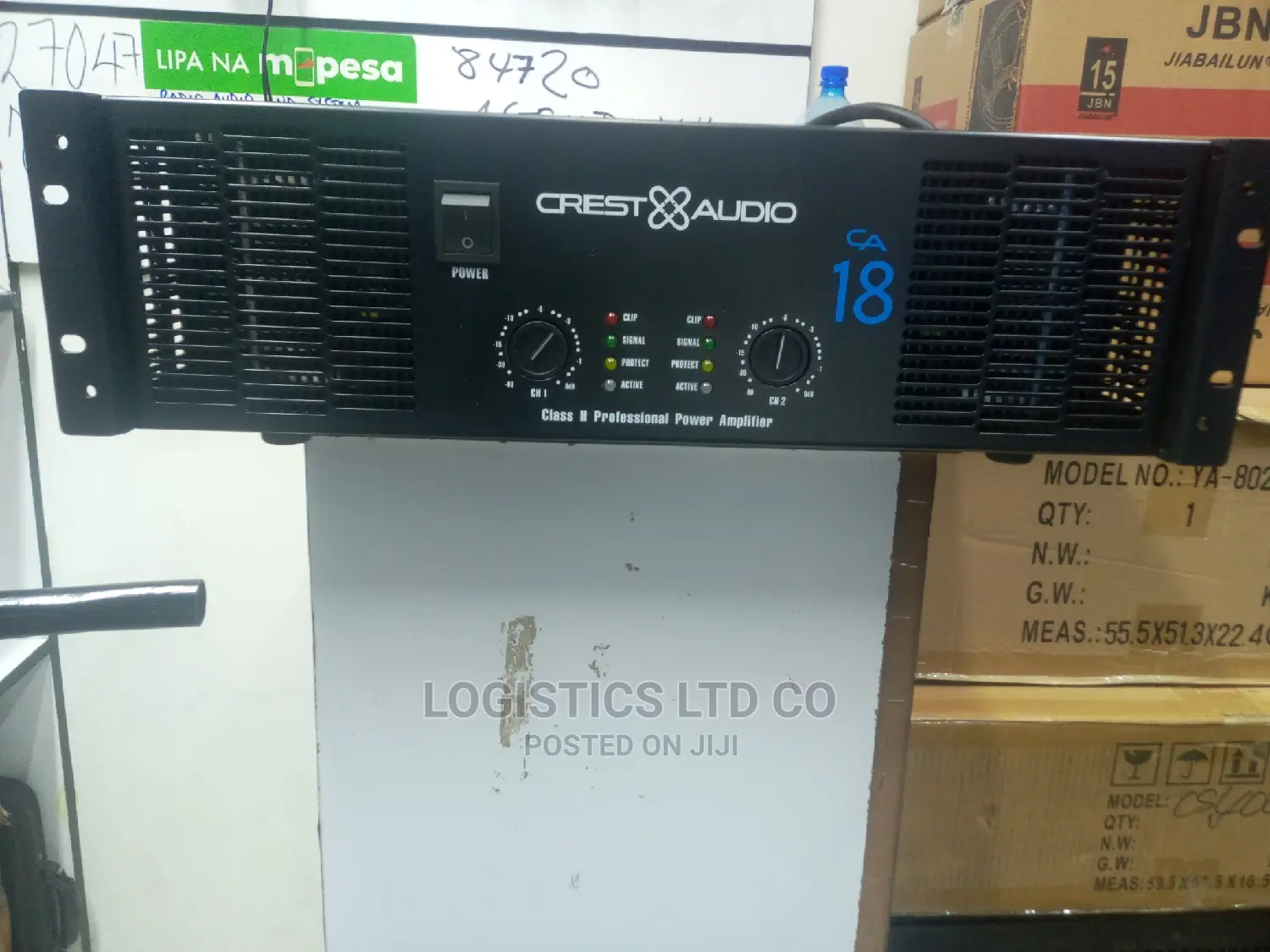 Crest Audio Ca18 Power Amplifer 7000watts Switch