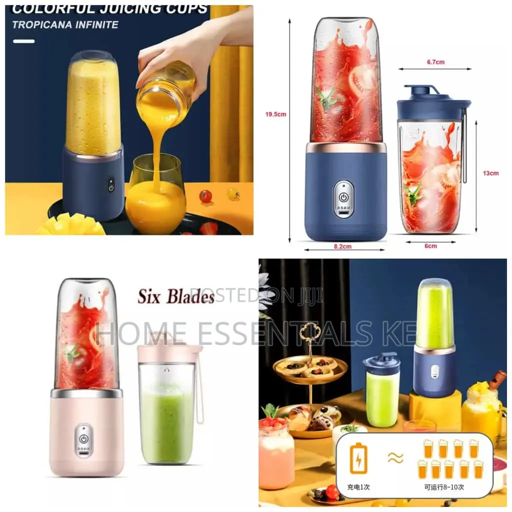 Rechargeable Portable Blender With Juice Cup