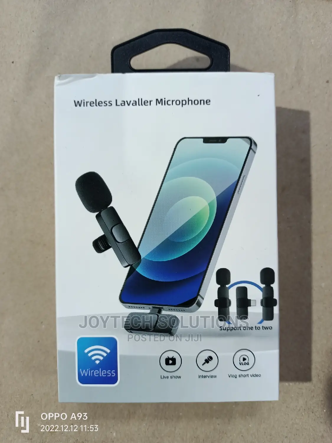 Dual Wireless Lavalier Microphone
