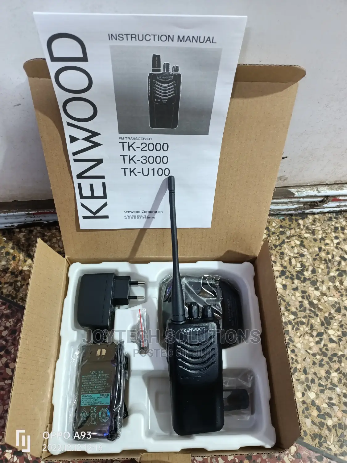 Kenwood Walkie Talkie, ,TK 3000