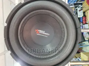 12 Inch Double Magnet Mobile Authority Bass Subwoofer