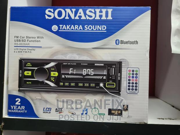 Sonashi Bluetooth Car Radio With Usb, Fm
