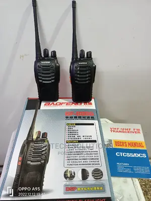 Radio Calls Pair Boefeng Talk Back Bf 888s.
