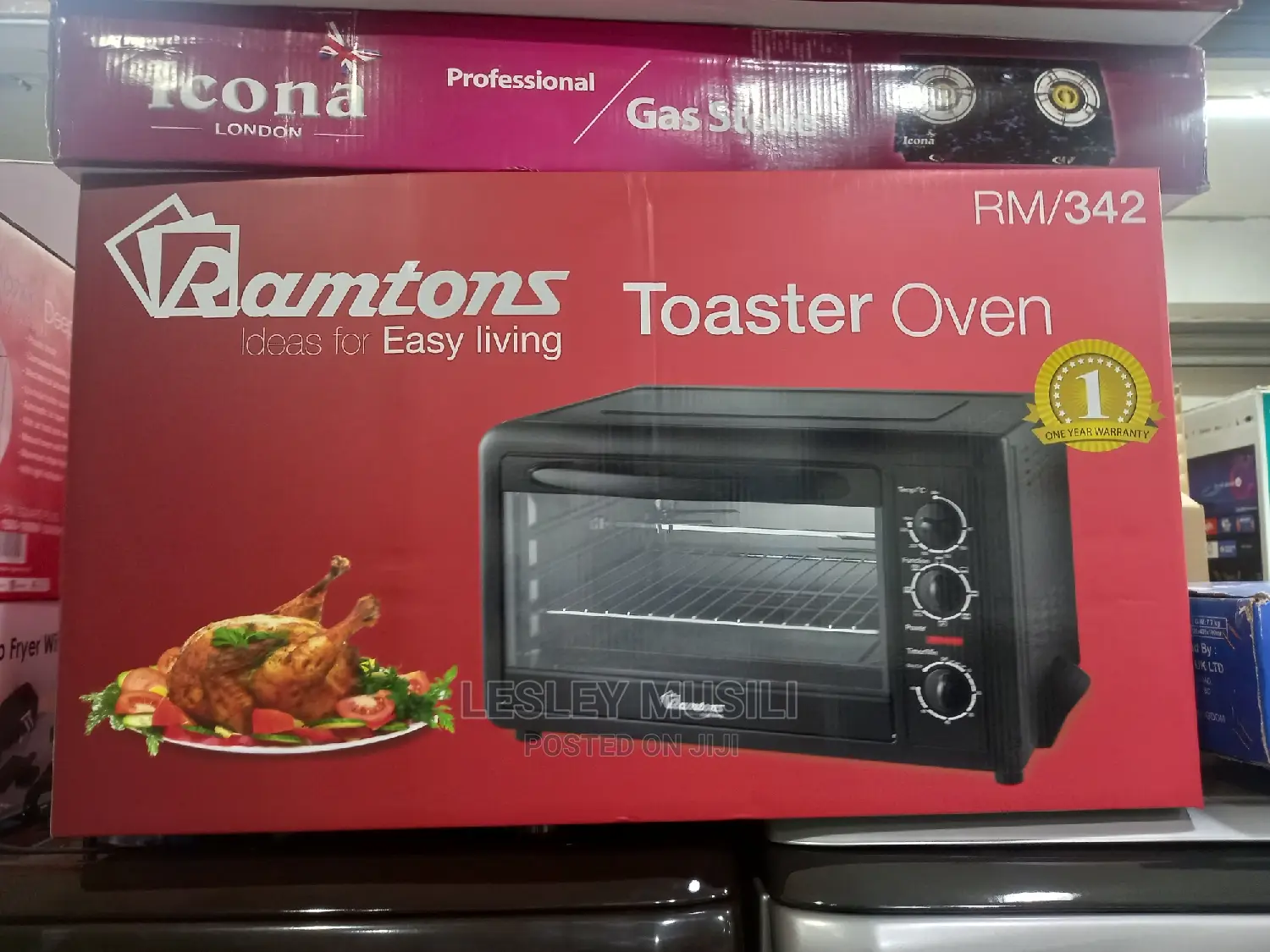 Ramtons Toaster Oven Rm/342