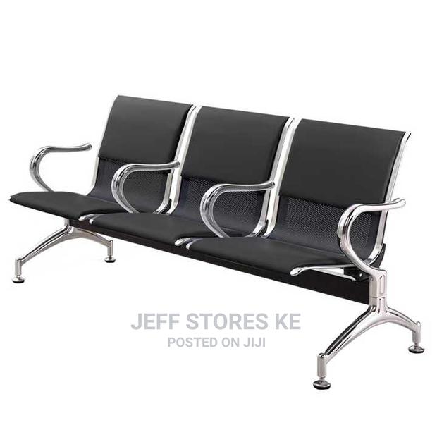 Reception 3 Seater Waiting Bench - main view