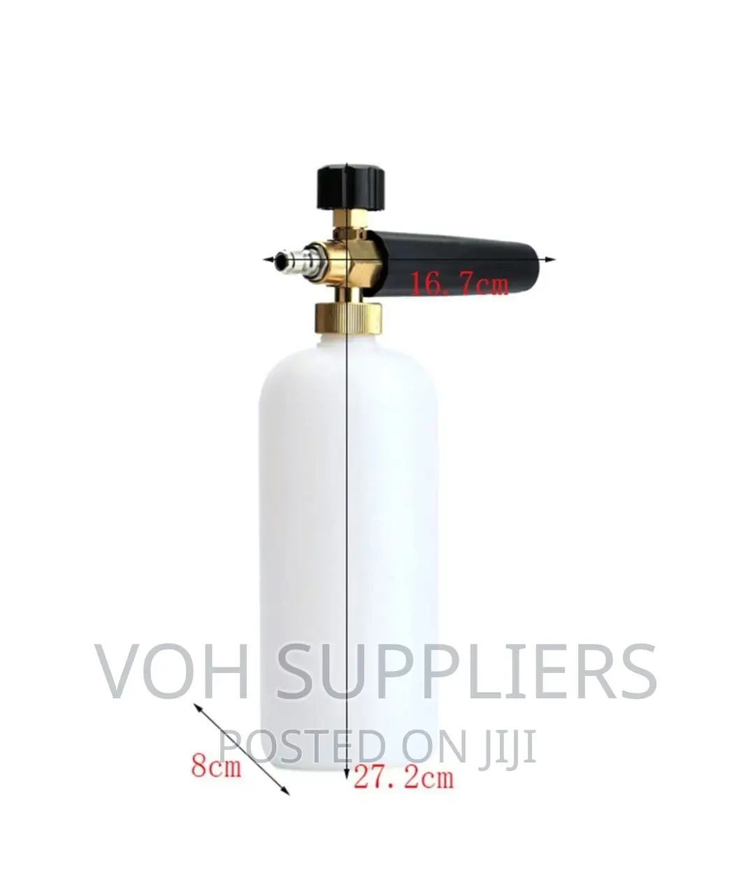 Foam Lance With Adjustable Foam Spray Nozzle