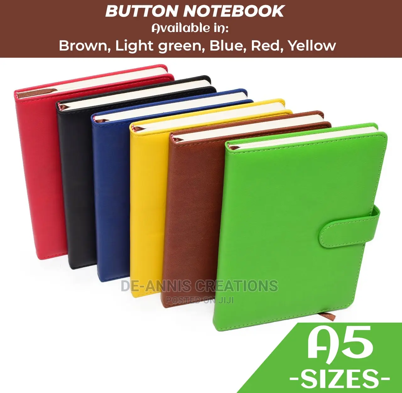 FW Button A5 Notebooks