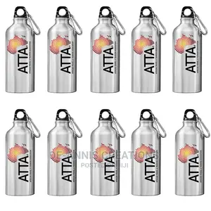 750ML Silver Water Bottles