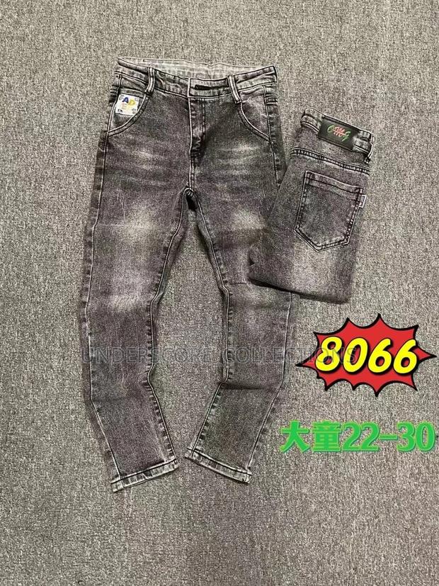 Boys Quality Bleach Jeans Trousers - thumbnail 5