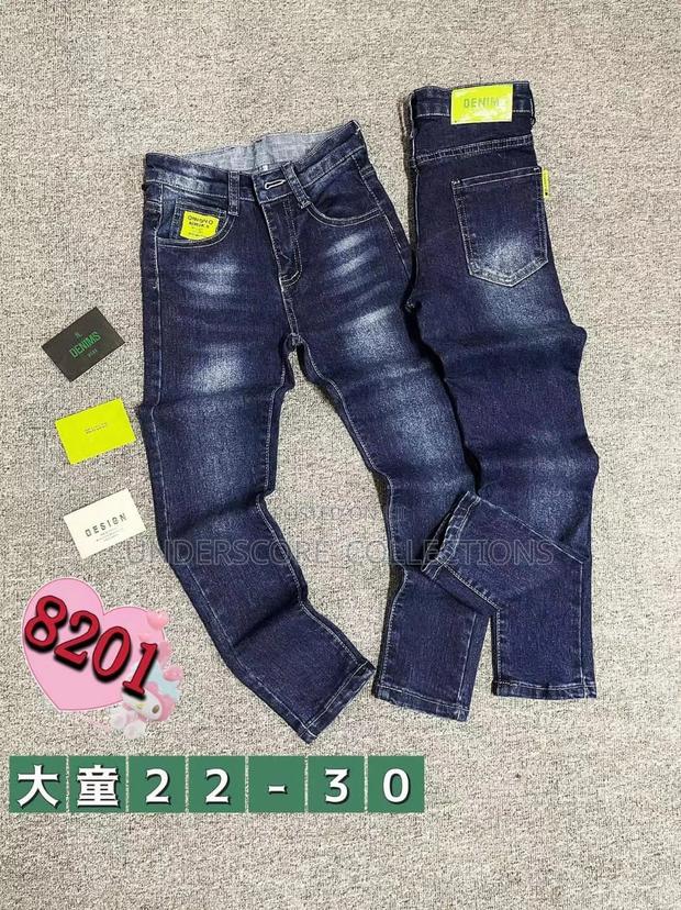 Boys Quality Bleach Jeans Trousers - thumbnail 6