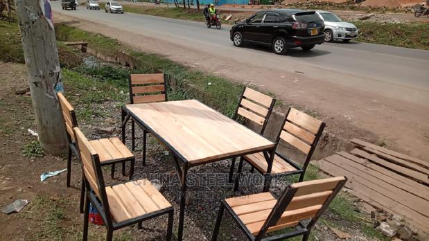 Metalic Dinning Table - main view