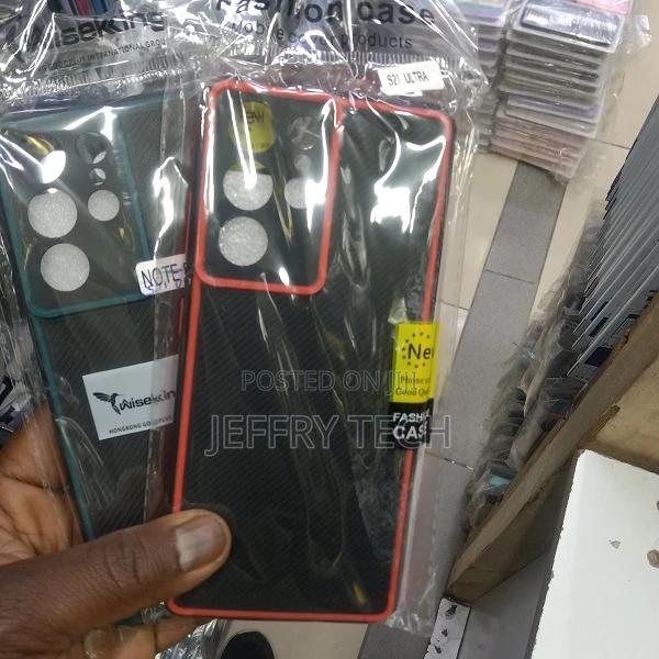 Microfiber Silicone Shockproof Case for Samsung S21 Ultra - main view