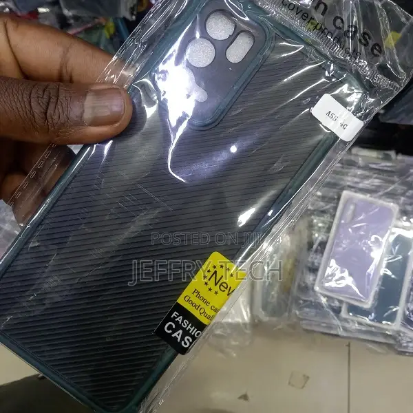Oppo A55 A15 Shockproof Hard Back Hard Silicon Case