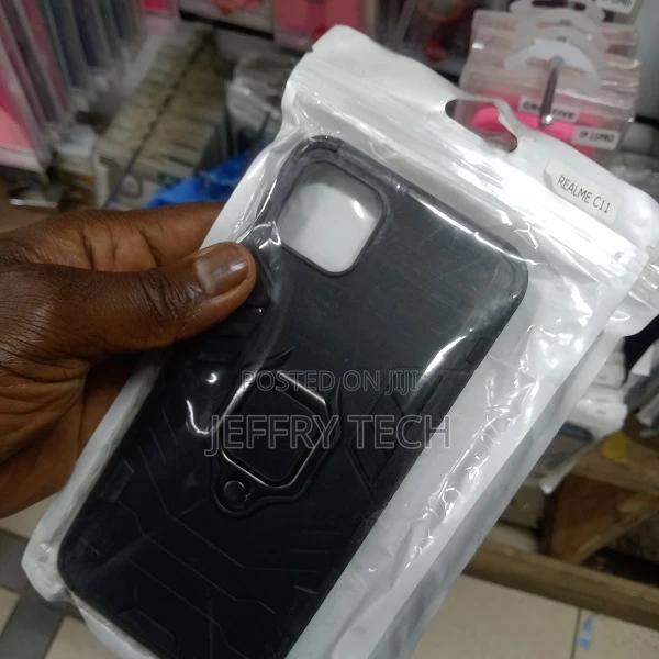 Realme C11 Heavy Duty Armor Hard Back Cover - thumbnail 3