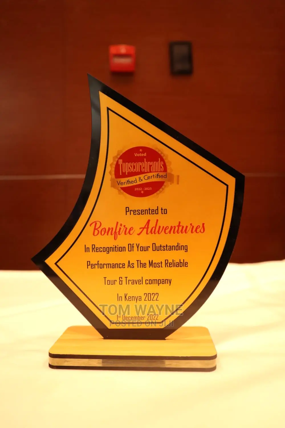 Simple Branded Trophies