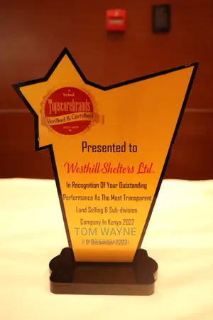Simple Branded Trophies