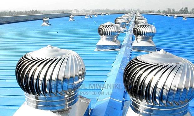 Industrial Wind Driven Turbine Ventilators. - main view