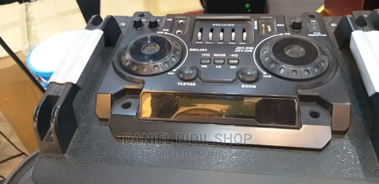 SKG Powered Speaker With Dj Mixer
