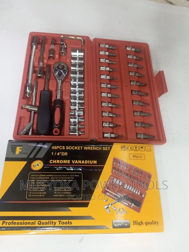 Generic46pcs 1/4′′ SOCKET SET - main view