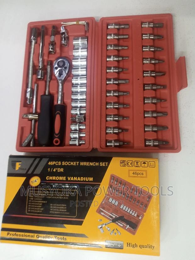 Generic46pcs 1/4′′ SOCKET SET - thumbnail 3