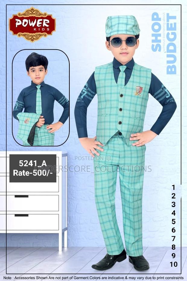 1-10yrs Boys High Quality Three Piece Suits - thumbnail 6