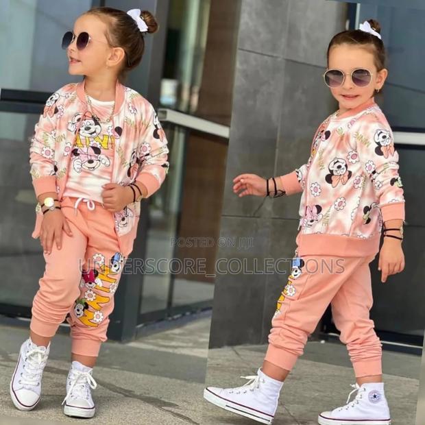 Girls Classy Three Piece Track Suits - thumbnail 3