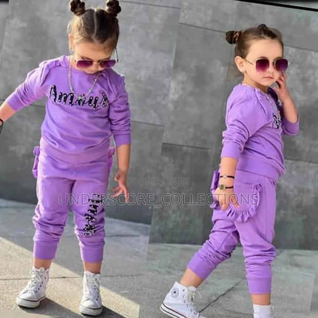 Three Piece Girls Classy Track Suits - thumbnail 3