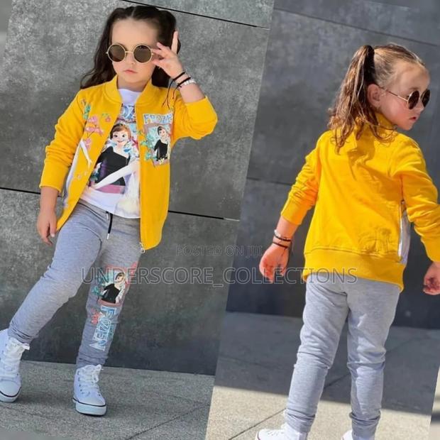 Three Piece Girls Classy Track Suits - thumbnail 7