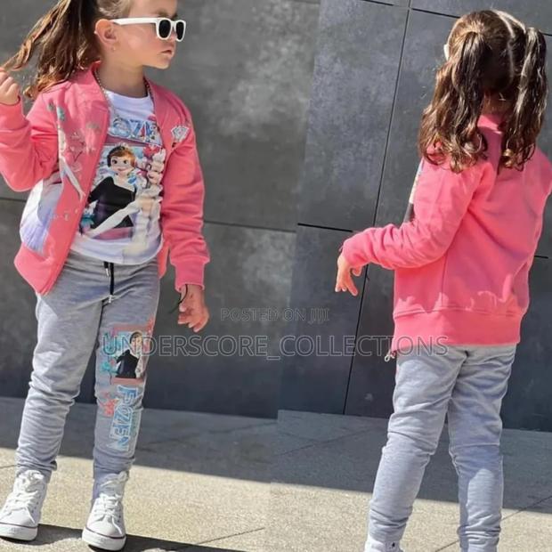 Three Piece Girls Classy Track Suits - thumbnail 5
