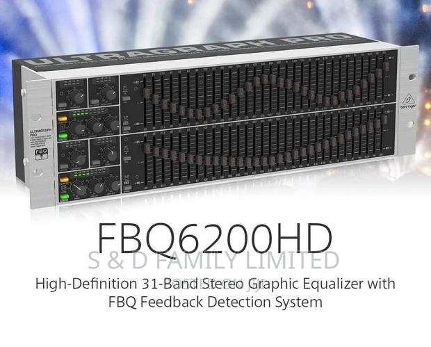 Behringer ULTRAGRAPH PRO FBQ6200HD Graphic Equalizer