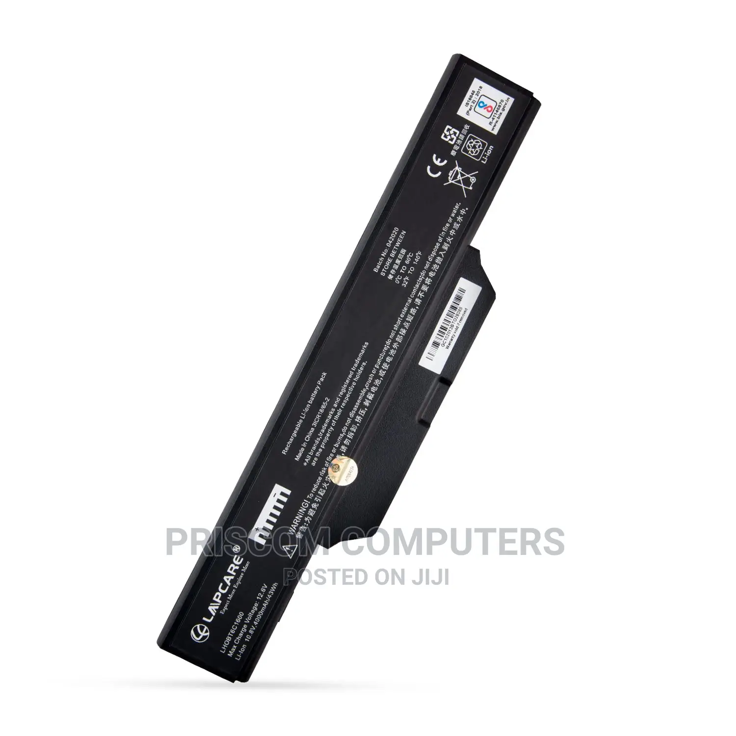 HP Compaq 6720s 6730S Battery - Black