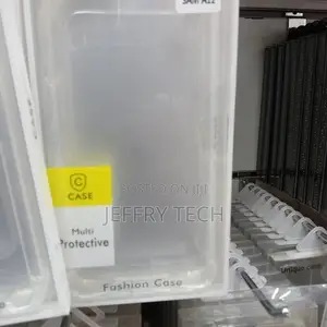 Transparent Shockproof Back Cover- Samsung A12