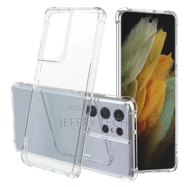 Transparent Shockproof Backcover – Samsung S21 Ultra