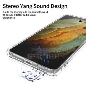 Transparent Shockproof Backcover – Samsung S21 Ultra