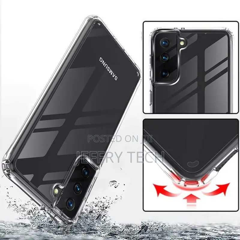 Transparent Shockproof Backcover- Samsung S21
