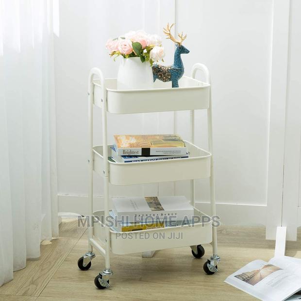 3-Tier Storage Rack With Wheels - thumbnail 4