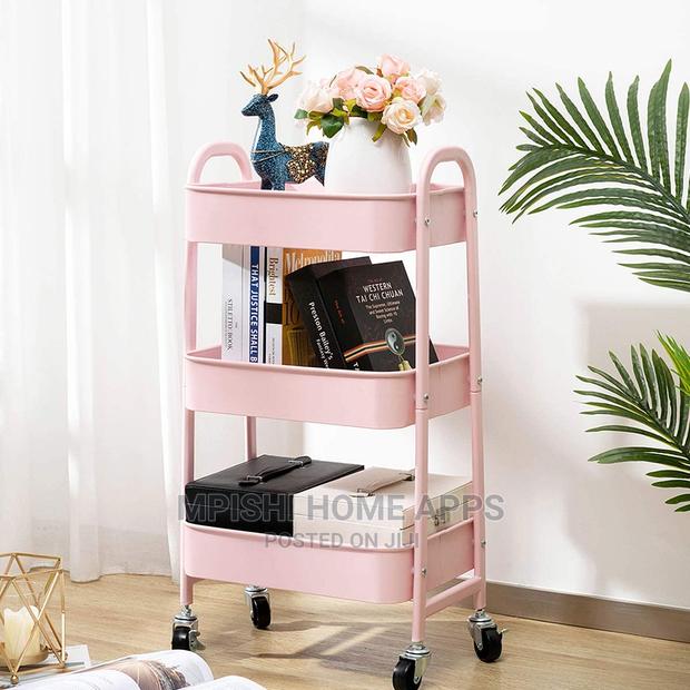 3-Tier Storage Rack With Wheels - thumbnail 3