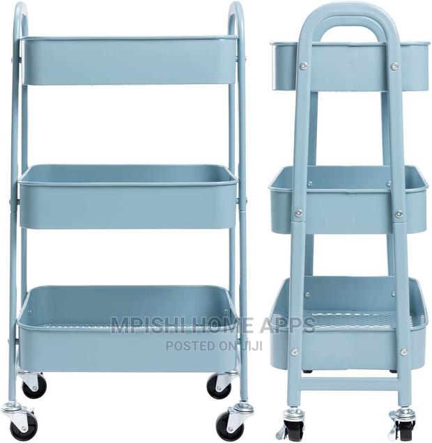 3-Tier Storage Rack With Wheels - thumbnail 5
