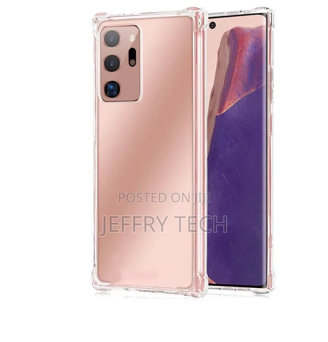 Transparent Shockproof Back Cover- Samsung Note 20 Plus/ Not