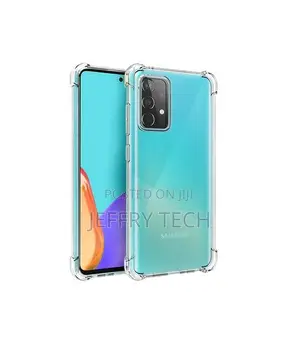 Transparent Shockproof Back Cover- Samsung A52