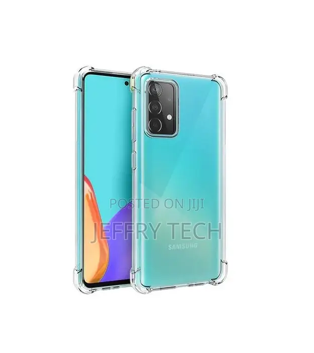 Transparent Shockproof Back Cover- Samsung A52