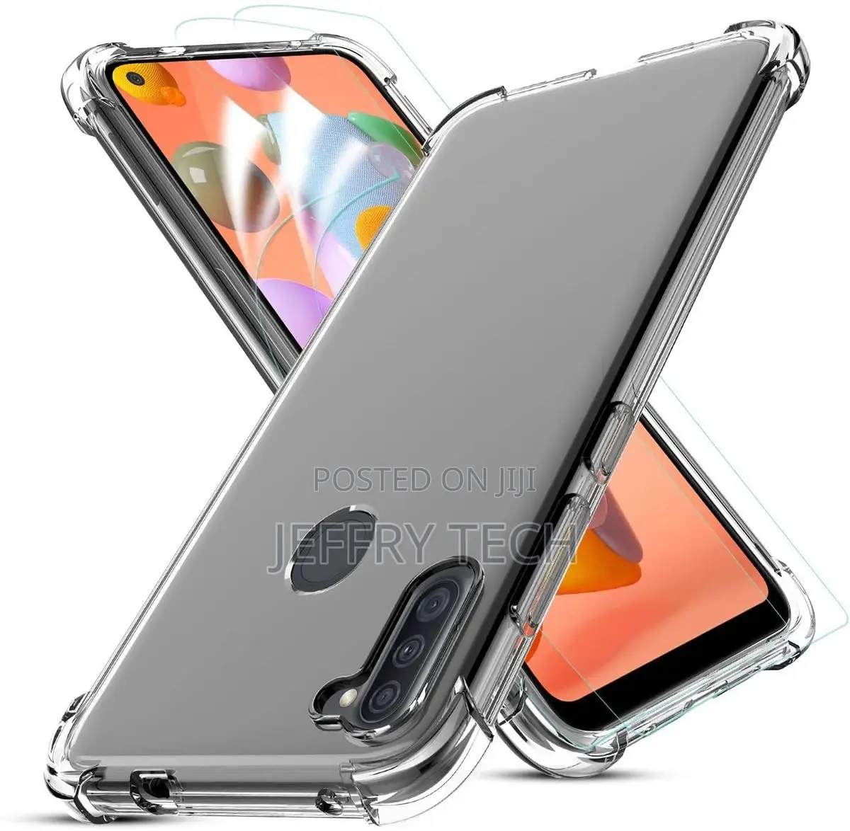 Transprent Shockproof Back Cover – Samsumg A11