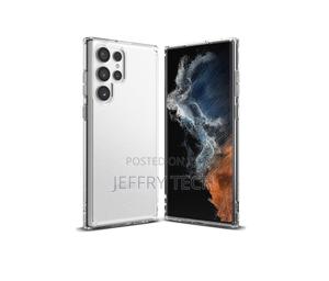 Transparent Shockproof Back Cover for Samsung Galaxy S22 Ult - thumbnail 2