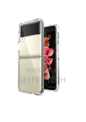 Transparent Shockproof Back Cover Samsung Galaxy Z Flip 3